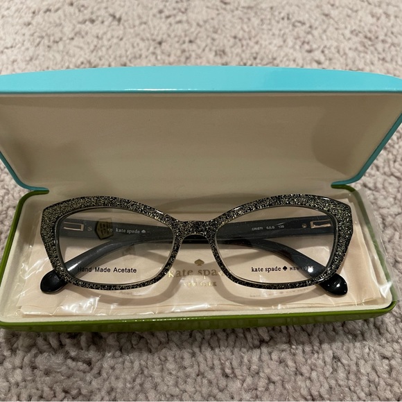 kate spade Accessories Kate Spade Cristi Eyeglass Frames Gold